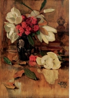 Puzzle Namik Ismail: Magnolia and Clavels, 1000 piese (60324)