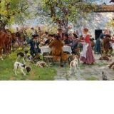 Puzzle The Hunting Breakfast, 1000 piese (60430)