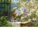 Puzzle Marie Egner: In the Blossoming Bower, 1000 piese (60805)