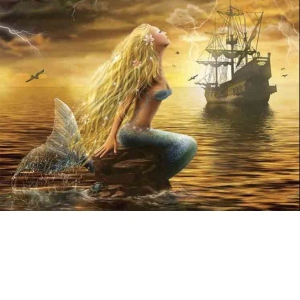 Puzzle Mermaid, 1000 piese (61406)