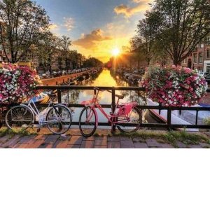 Puzzle Sunrise in Amsterdam, 1000 piese (61543)