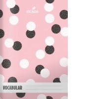 Caiet vocabular 24 file pentru fete ECADA 29100