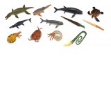 Cutie cu 12 minifigurine Animale marine