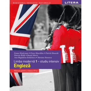 Limba moderna 1. Studiu intensiv. Limba engleza. Manual pentru clasa a VI-a