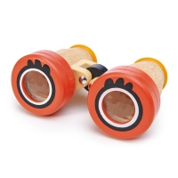 Binoclu cu caleidoscop, din lemn premium, Safari Binoculars