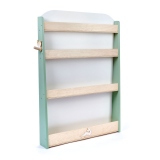 Raft pentru carti, din lemn premium, Forest Bookcase