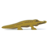 Figurina Crocodil, din lemn premium, Crocodile