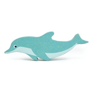 Figurina Delfin, din lemn premium, Dolphin