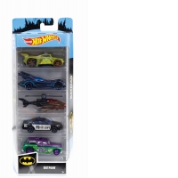Set 5 masinute Hot Wheels, Batman
