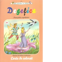 Degetica. Carte de colorat