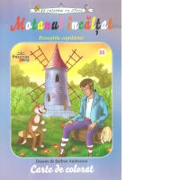 Motanul incaltat. Carte de colorat