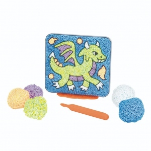 Spuma de modelat Playfoam - Coloram dragonul