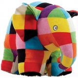 Mascota de plus Elefantul Elmer