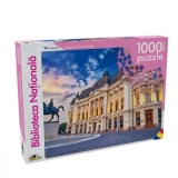 Puzzle Peisaje din Romania: Biblioteca Nationala, 1000 Piese