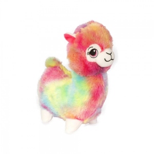 Jucarie de plus, Alpaca, Multicolor, 25 cm