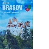 Judetul Brasov si zona centrala a municipiului Brasov - harta pliabila