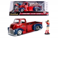 Dc Bombshells 1952 Chevy Coe Wonder Woman Scara 1 la 24