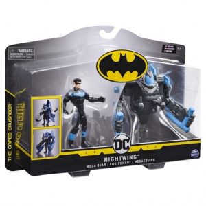 Figurina Nightwing 10cm cu Mega Accesorii Pentru Lupta