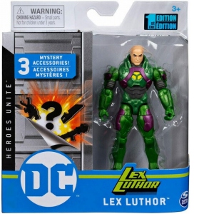 Figurina Lex Luthor 10cm Flexibila si cu Accesorii