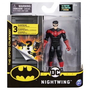 Figurina Nightwing10cm Articulata cu 3 Accesorii Surpriza