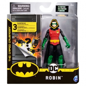 Figurina Robin 10cm Flexibila cu 3 Accesorii Surpriza
