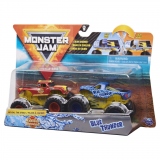 Monster Jam Set 2 Masinute Radical Rescue si Blue Thunder Color Change