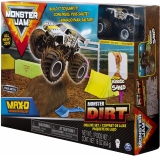 Monster Jam Set Camioneta Max-D cu Nisip Kinetic si Accesorii Maxfun