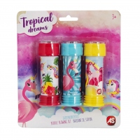 Set Flamingo 3 Tuburi Baloane de Sapun