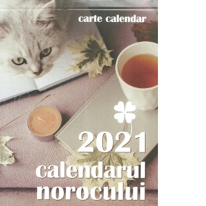 Carte calendarul norocului 365 de file, 2021