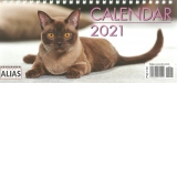Calendar de birou imagini pisici 2021