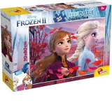 Puzzle de colorat - Frozen II (35 piese)
