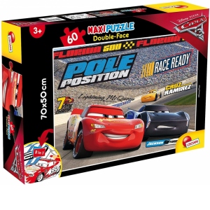 Puzzle de colorat maxi - Cars 3 (60 piese)