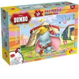 Puzzle de colorat maxi - Dumbo (35 piese)