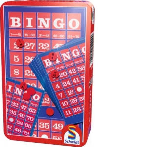 Joc Bingo, cutie metalica