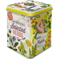 Cutie metal ceai Selected Herbs