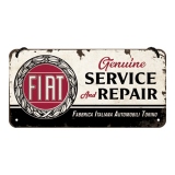 Placa metalica cu snur 10x20 Fiat - Service & Repair