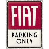 Placa 30x40 23300 Fiat - Parking Only