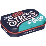 Cutie metalica de buzunar Anti Stress Pills