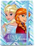 Carnetel Frozen Elsa si Ana - Disney Bleu