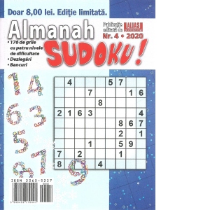 Almanah Sudoku, Nr.4/2020