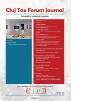 Cluj Tax Forum Journal 3/2020
