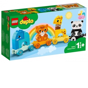 LEGO DUPLO - Primul meu tren cu animale 10955, 15 piese