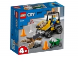 LEGO City - Camion pentru lucrari rutiere 60284, 58 piese