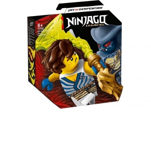 LEGO Ninjago - Set de lupta epica Jay contra Serpentine 71732, 69 piese