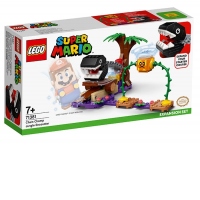 LEGO Super Mario - Set de extindere - Intalnirea din jungla a lui Chain Chomp 71381, 160 piese