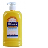 HiGeen gel antibacterian pentru maini, Fresh Maracuja (alcool 70%) 1 L