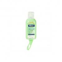HiGeen gel antibacterian pentru maini cu vitamine si glicerina, in invelitoare gumata cu agatatoare Cucumber (alcool 70%) 50ml