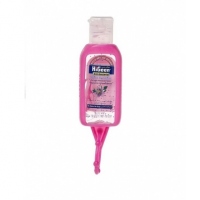 HiGeen gel antibacterian pentru maini cu vitamine si glicerina, in invelitoare gumata cu agatatoare Wild berry (alcool 70%) 50ml