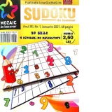 Sudoku de buzunar. Nr. 1/2021