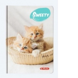 Agenda A6 nedatata Sweety Motiv Kittens 352 file